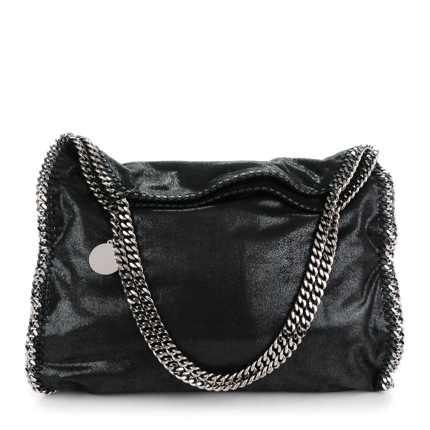 Stella McCartney Shaggy Deer Big Falabella Tote Black 1 of 11