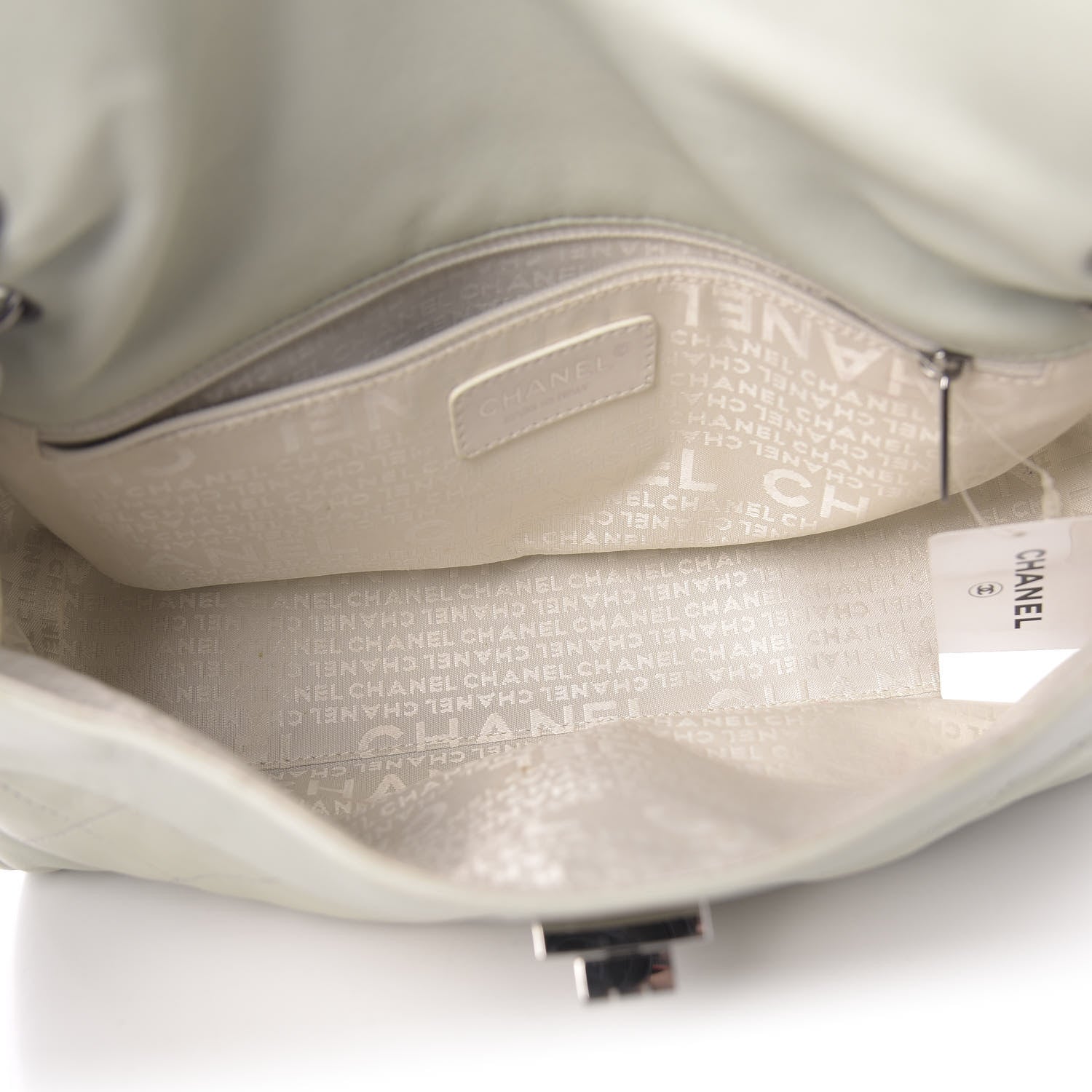 Chanel Lambskin Quilted Large Mademoiselle Double Flap Light Green 5 of 12