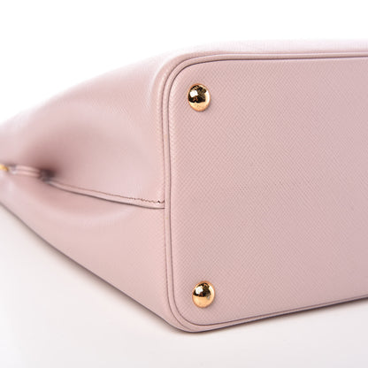 Prada Saffiano Cuir Medium Double Bag Mughetto 5 of 10