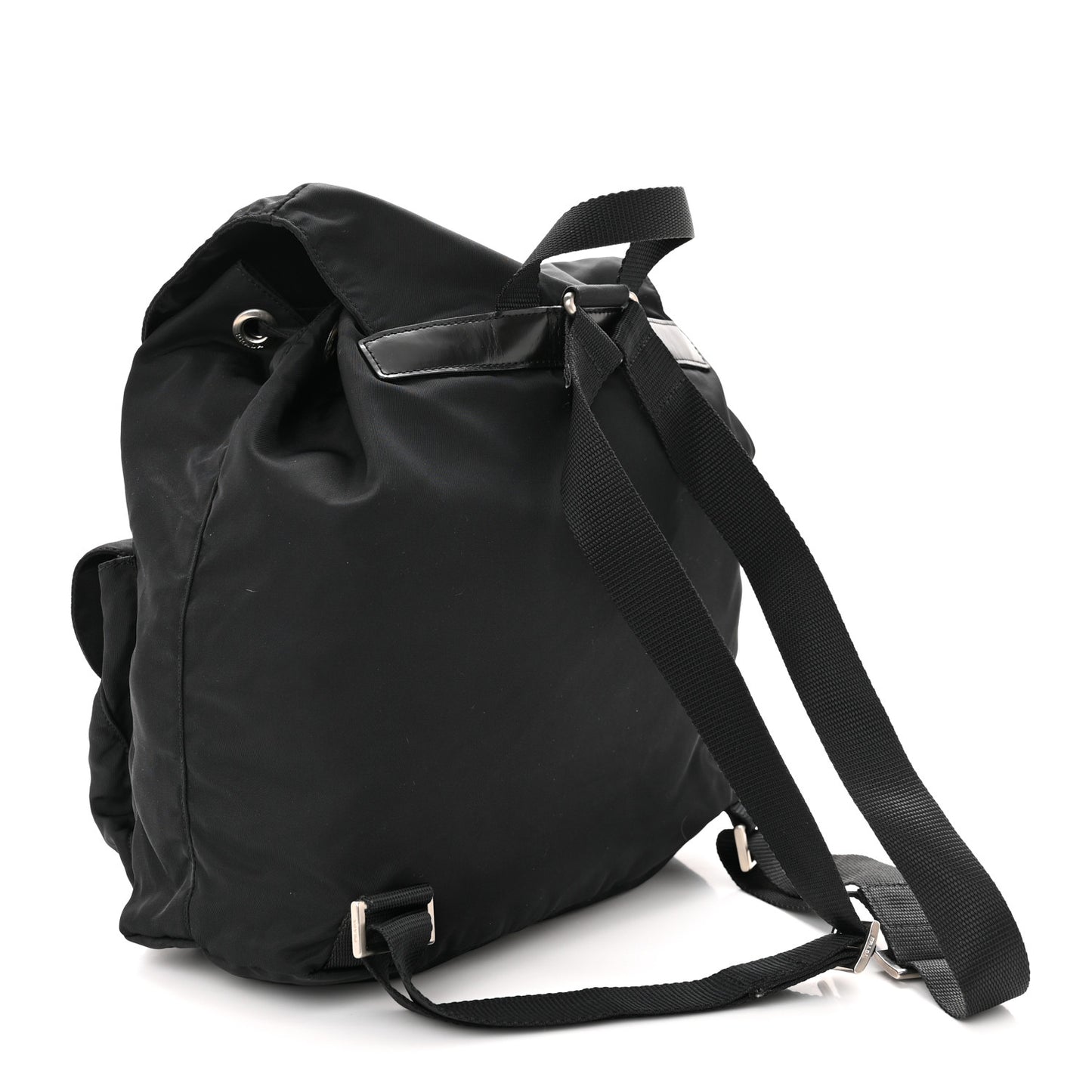 Nylon Vela Large Backpack Black