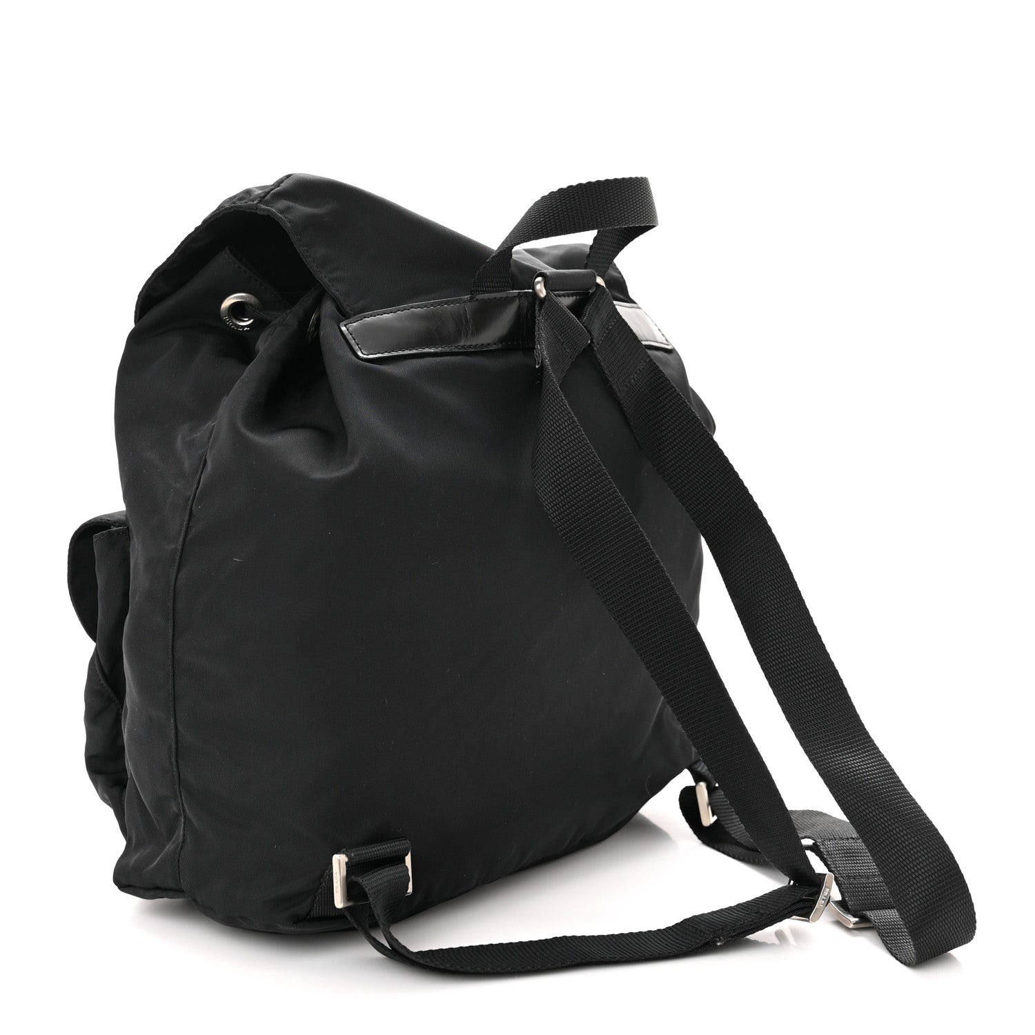 Prada Nylon Vela Large Backpack Black 3 of 13