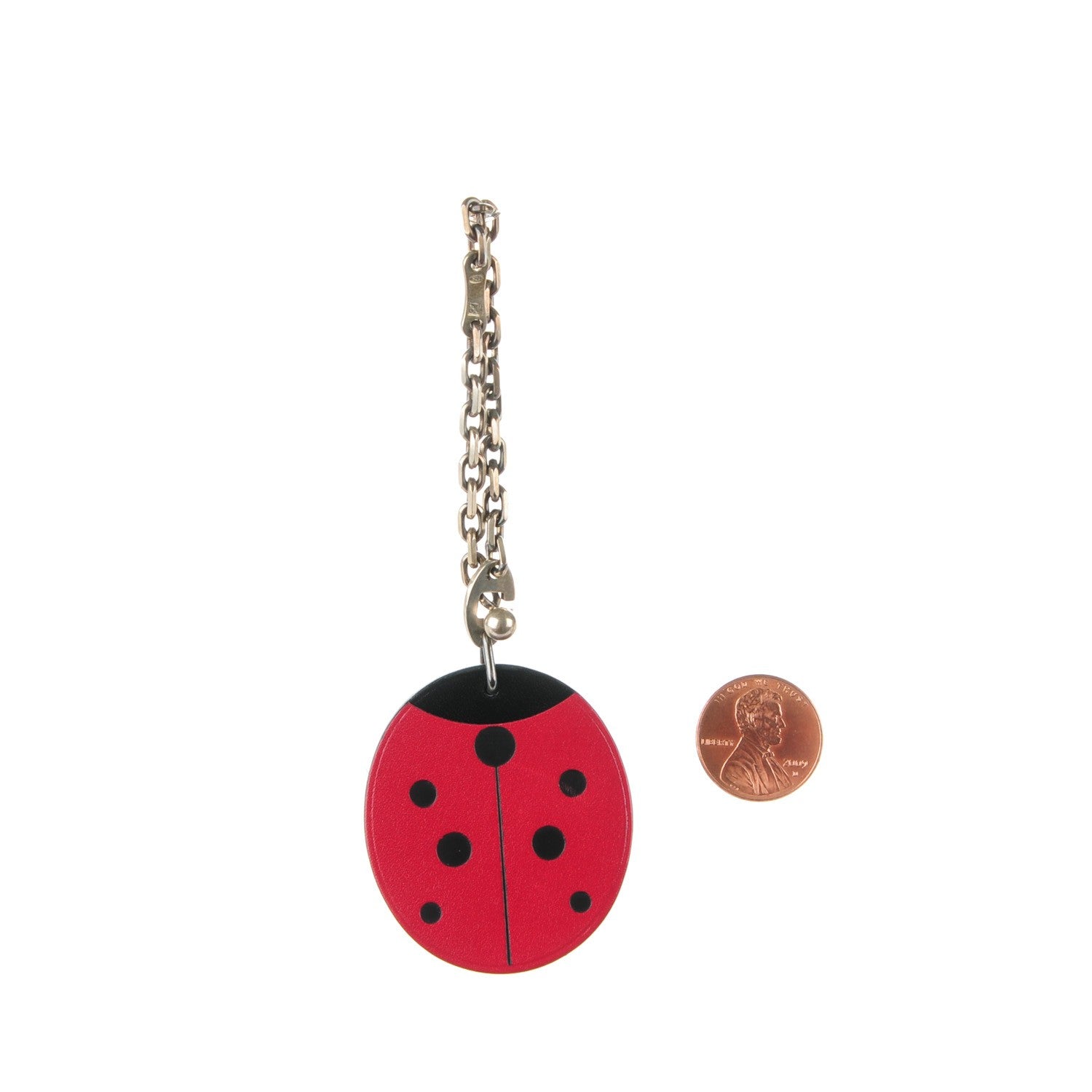 Hermes Box Lucky Ladybug Key Ring 2 of 4