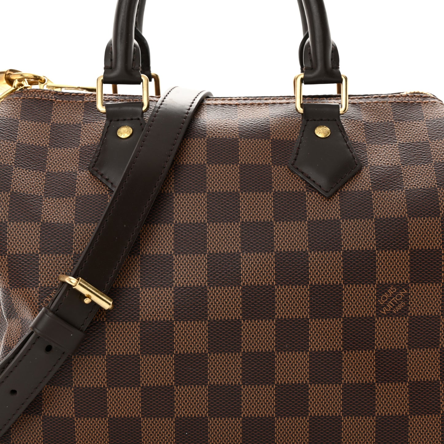 Damier Ebene Speedy Bandouliere 25