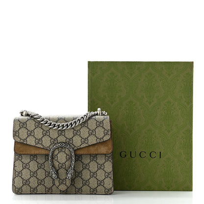 Gucci GG Supreme Monogram Mini Dionysus Shoulder Bag Taupe 12 of 12