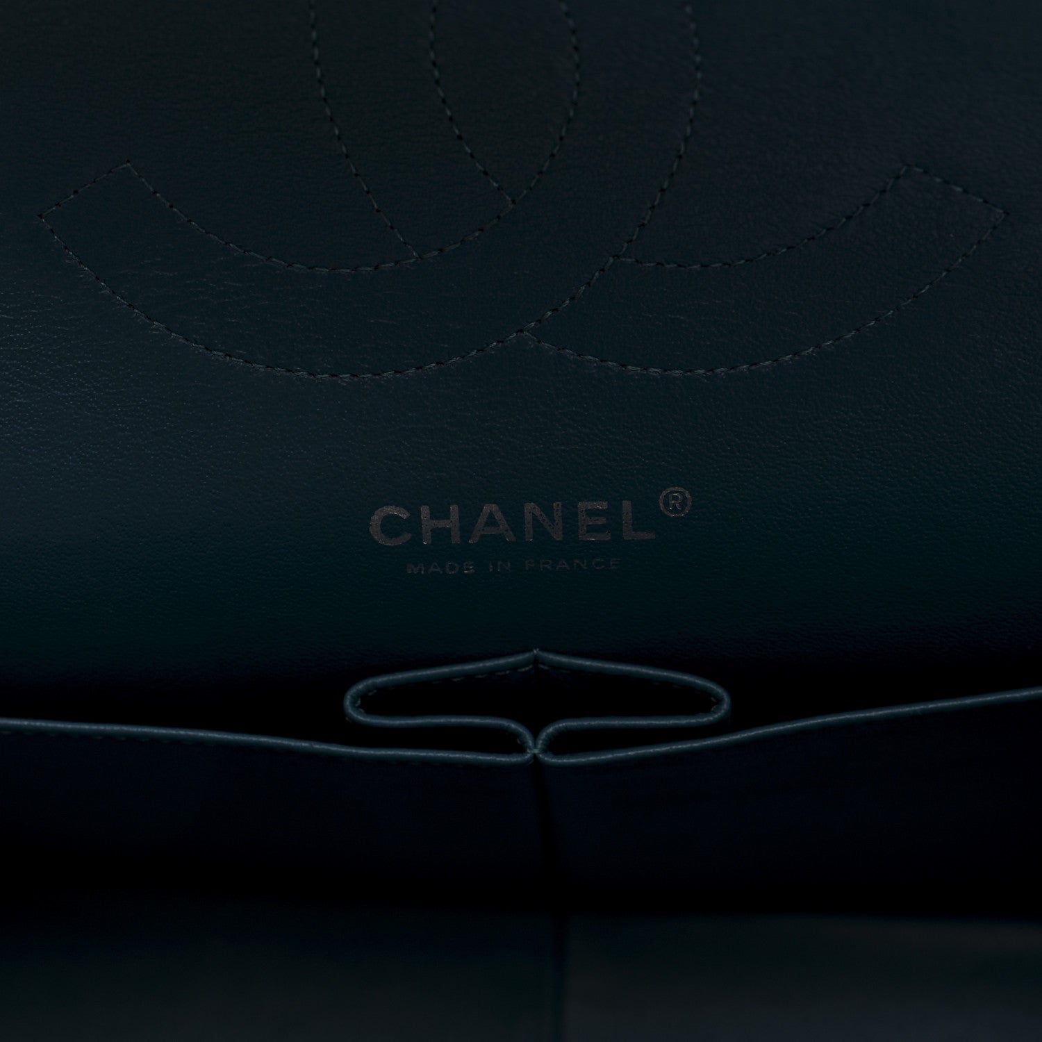 Chanel Lambskin Quilted Jumbo Double Flap Turquoise 6 of 10