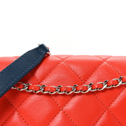 Chanel Lambskin Plexiglass Quilted Small Cuba Color Flap Red Multicolor 8 of 10