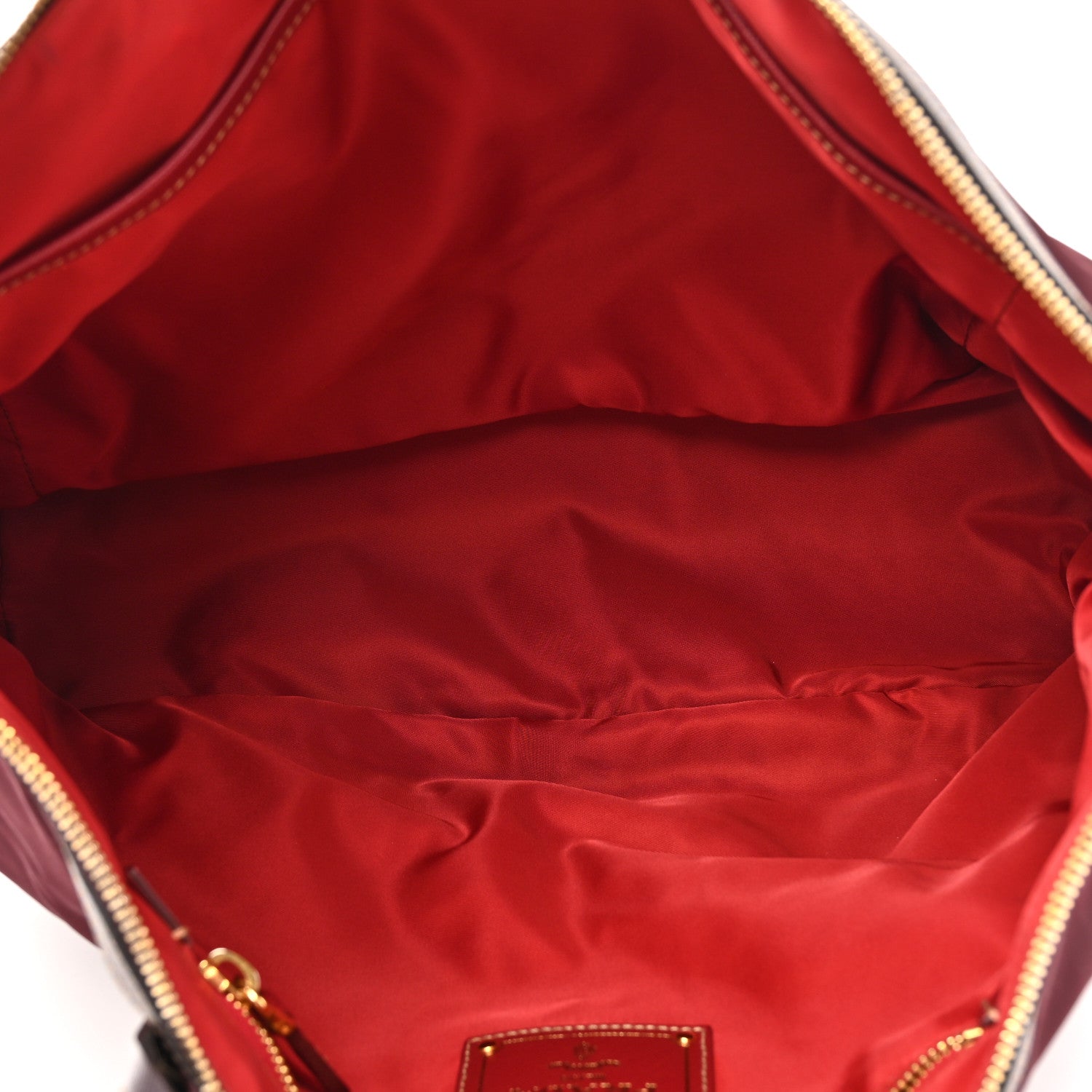 Prada Tessuto Nylon Saffiano Tote Bordeaux Etrusco 5 of 13
