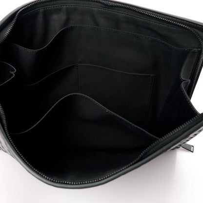 Bottega Veneta Calfskin Intrecciato Document Case Black 6 of 13