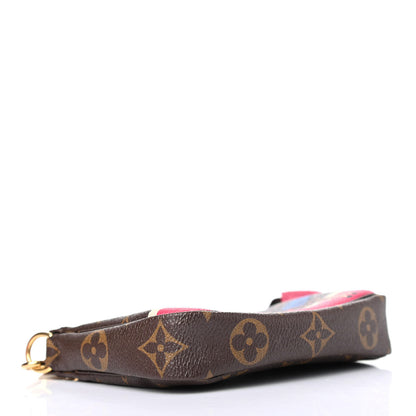 Louis Vuitton Monogram 2017 Christmas Animation Mini Pochette Accessories 3 of 4