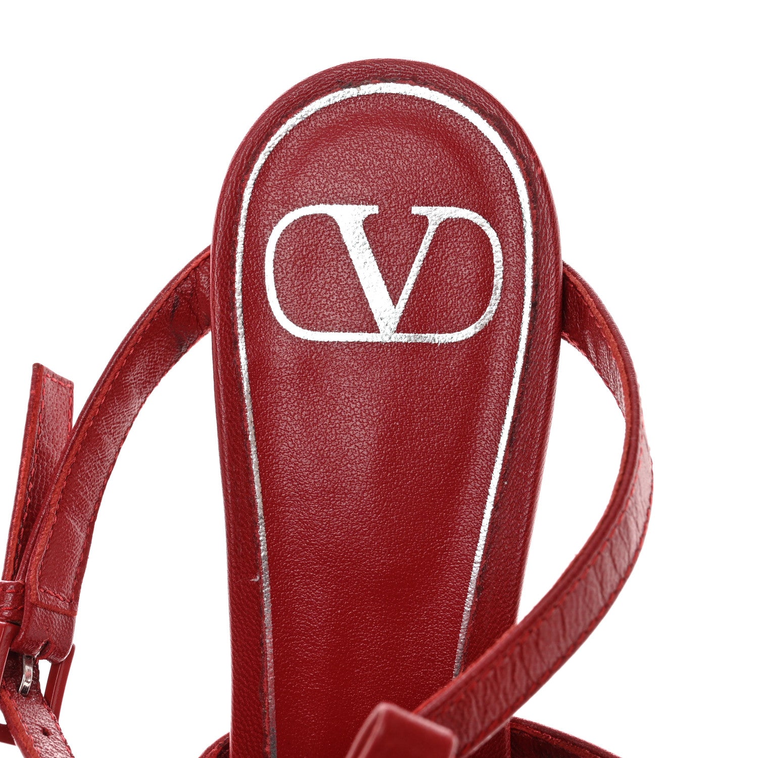 Valentino Garavani Nappa French Bow Gladiator 45mm Sandals 36 Rosso Valentino 6 of 11