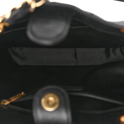 Chanel Caviar Quilted Petit Shopping Tote PST Black 5 of 14