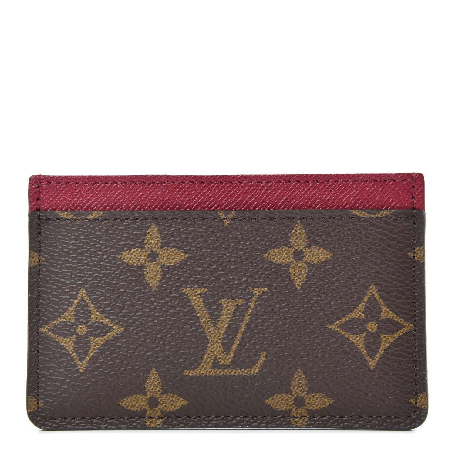 Louis Vuitton Monogram Card Holder Fuchsia 1 of 7