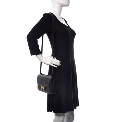 Hermes Epsom Constance Elan 25 Black 2 of 20