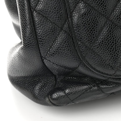 Chanel Caviar Quilted Grand Shopping Tote GST Black 14 of 19