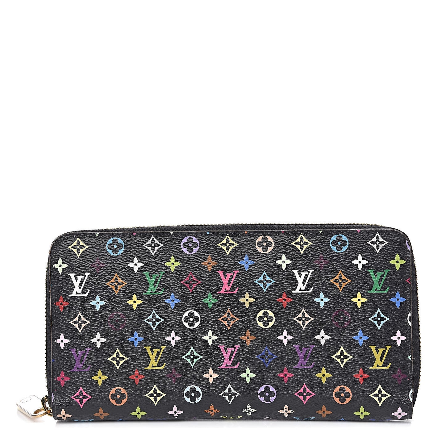 Monogram Multicolor Zippy Wallet Black Grenade