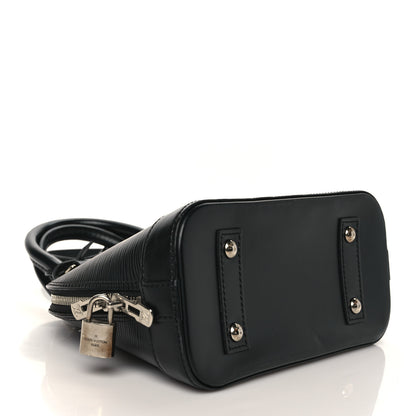 Louis Vuitton Epi Alma BB Black 4 of 10