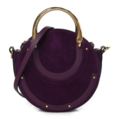 Chloe Goatskin Suede Mini Pixie Bag Nightfall Purple 1 of 10