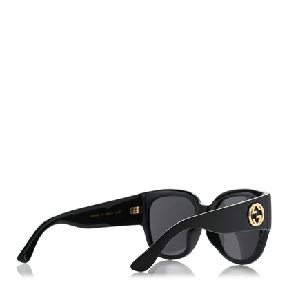 Gucci Acetate Square Frame Sunglasses GG0142SA Black 4 of 8