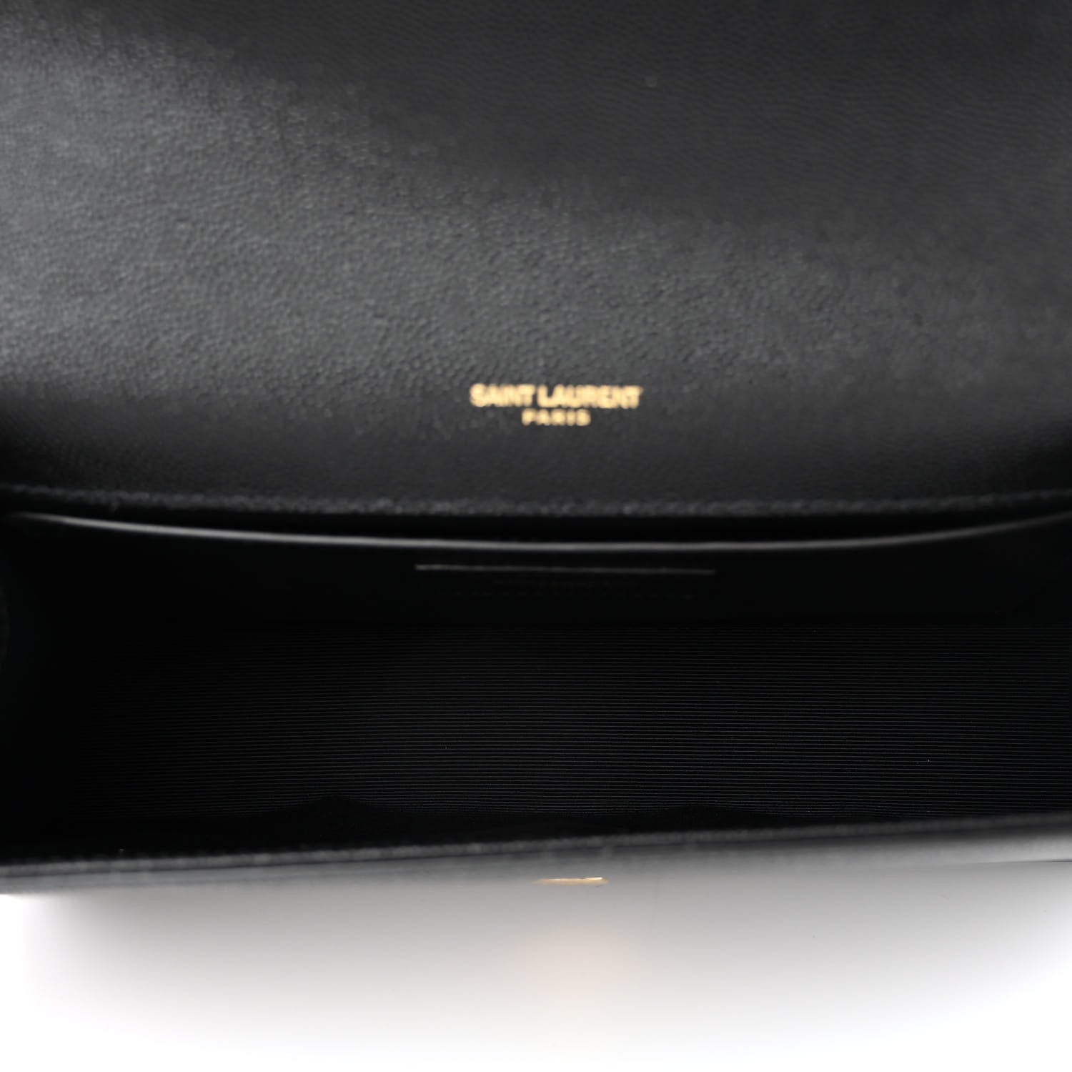 Saint Laurent Grain De Poudre Medium Classic Monogram Kate Tassel Satchel Black 5 of 11