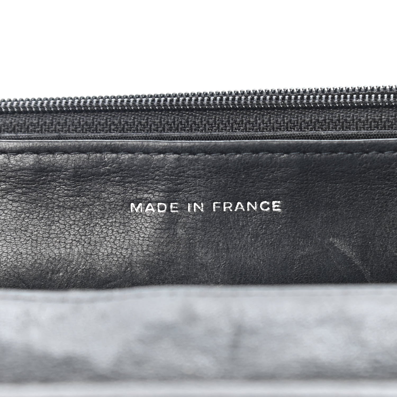 Chanel Caviar Timeless CC Wallet On Chain WOC Black 6 of 11