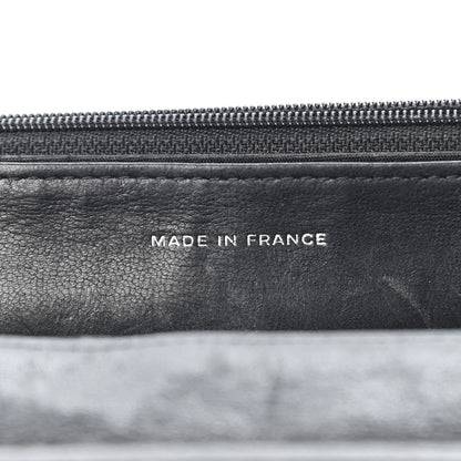 Chanel Caviar Timeless CC Wallet On Chain WOC Black 6 of 11