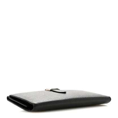 Hermes Epsom Tri-Fold Bearn Gusset Wallet Black 4 of 11