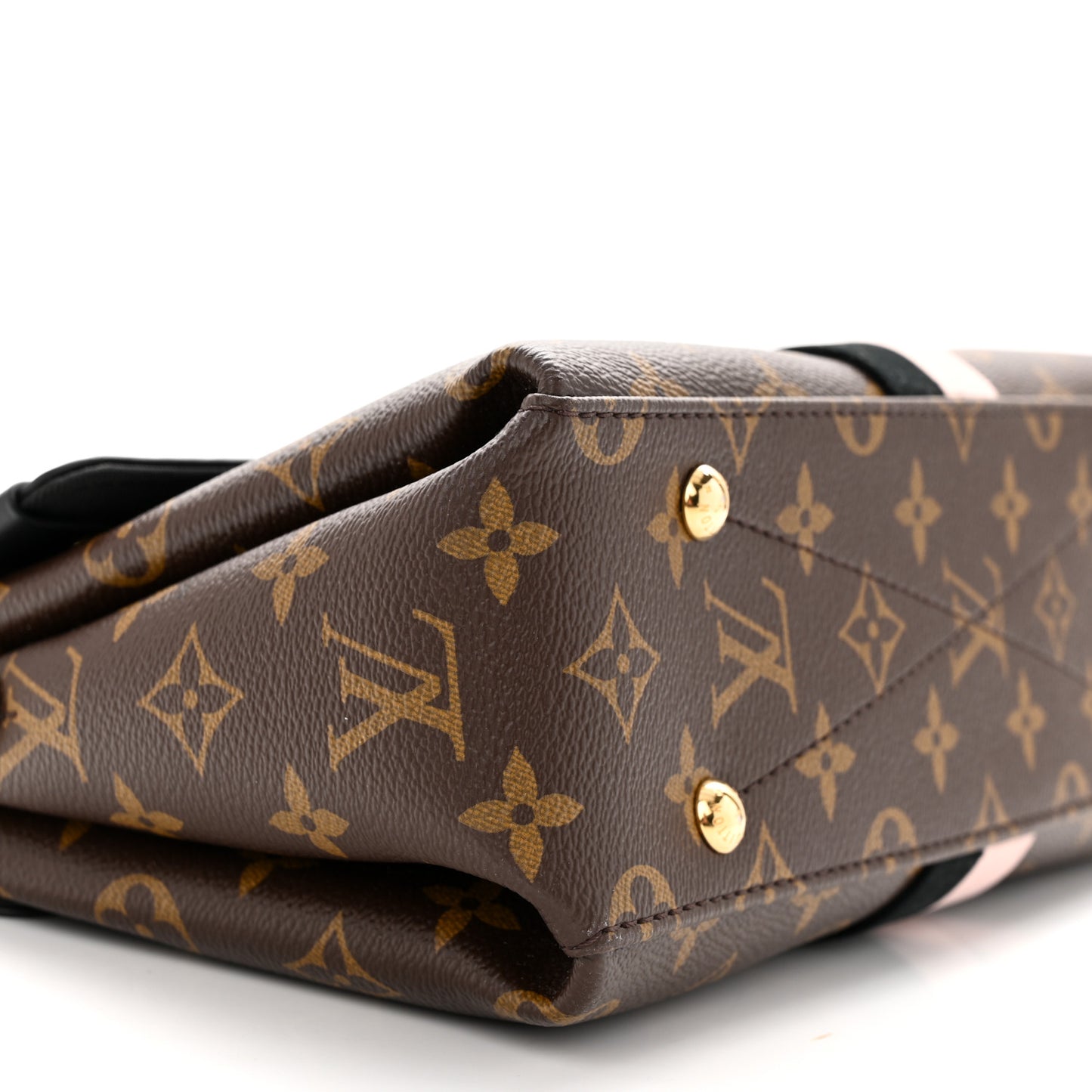 Monogram Georges BB Black Rose Poudre