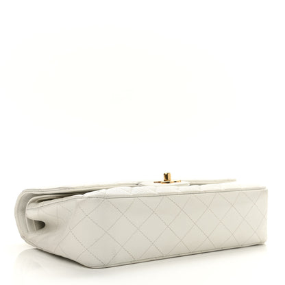 Chanel Caviar Quilted Medium Double Flap White 4 of 14