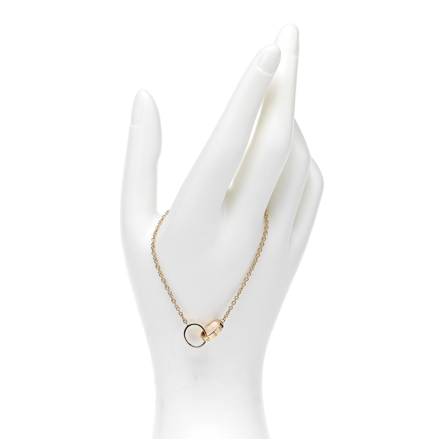 18K Yellow Gold Interlocking LOVE Bracelet