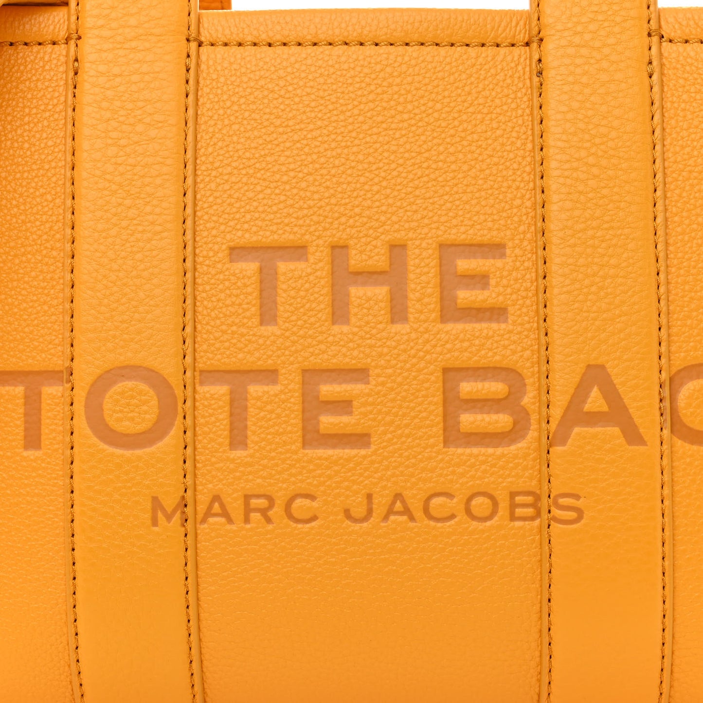 Grained Calfskin Small The Tote Bag Artisan Gold