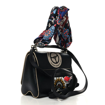 Louis Vuitton Epi World Tour Twist Shoulder Bag PM Black 4 of 10