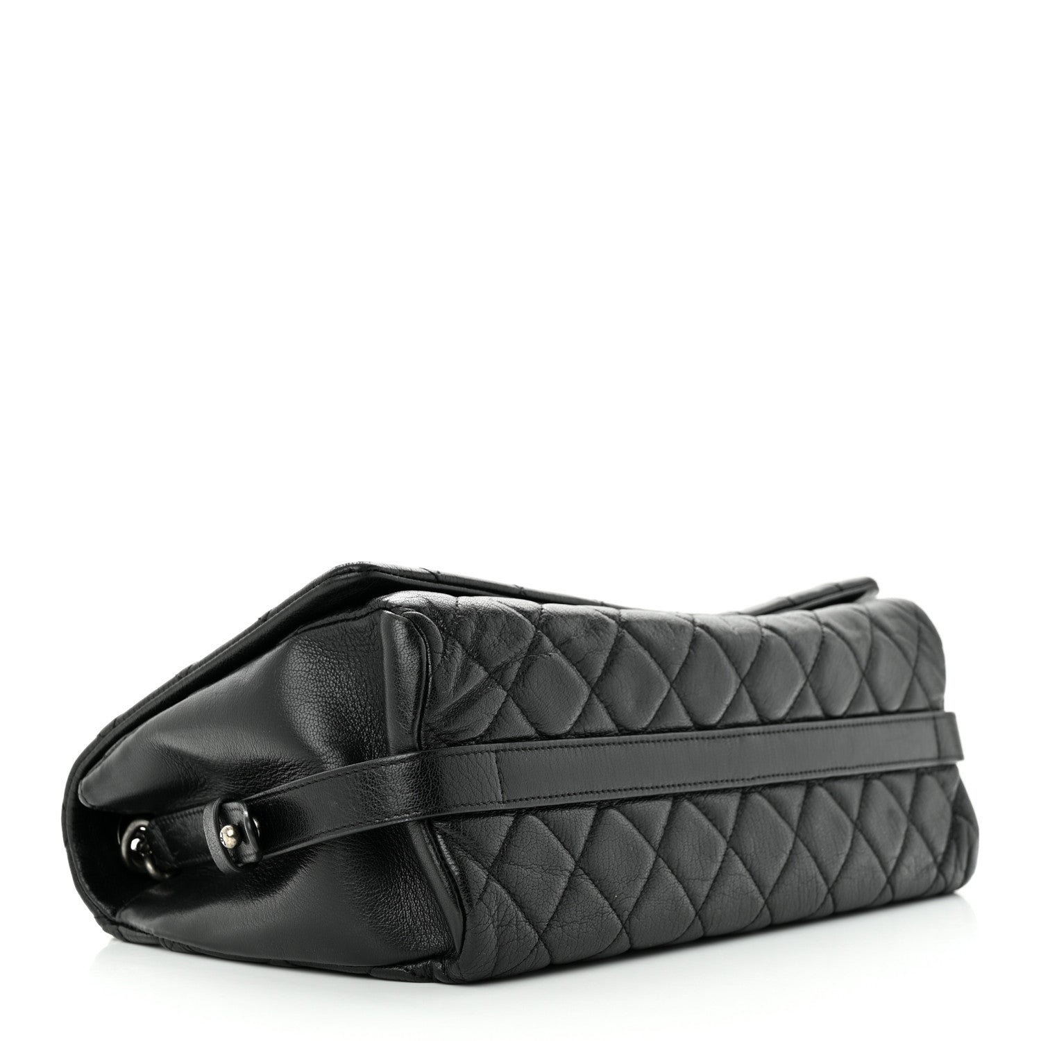 Chanel Goatskin Quilted Large City Rock Flap Black 4 of 10