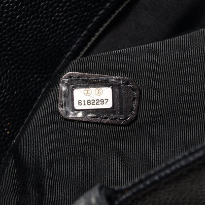 Chanel Caviar CC Shoulder Bag Black 6 of 8