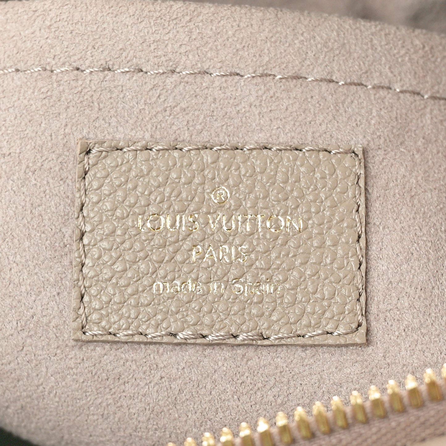 Empreinte Monogram Giant Speedy Bandouliere 20 Creme Beige
