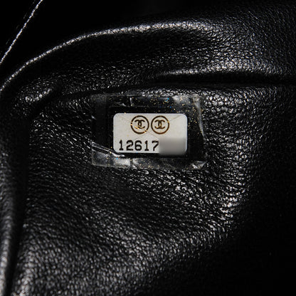 Chanel Caviar Quilted Jumbo Single Flap Black 8 of 9