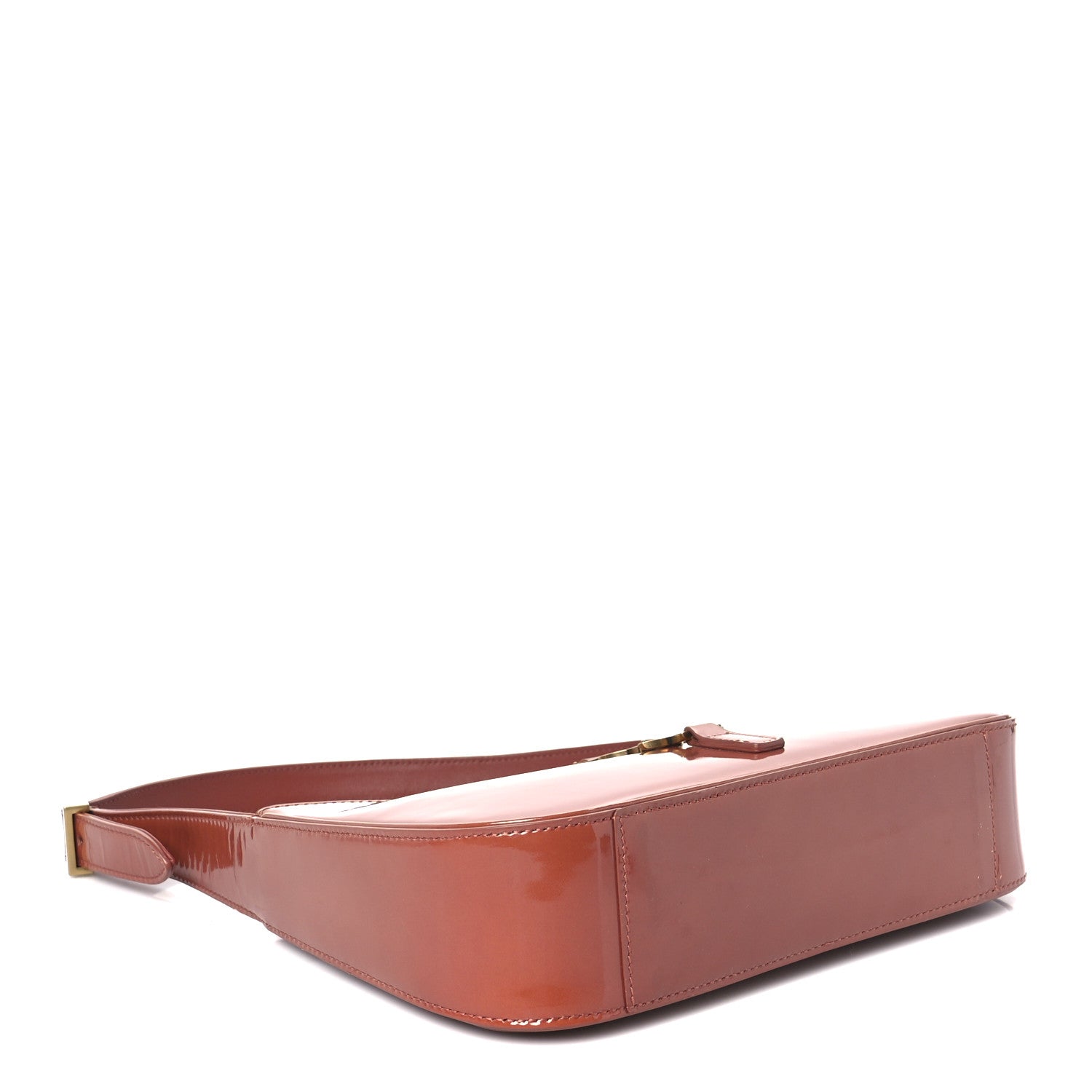 Saint Laurent Patent Le 5 A 7 Hobo Mild Rose 4 of 10