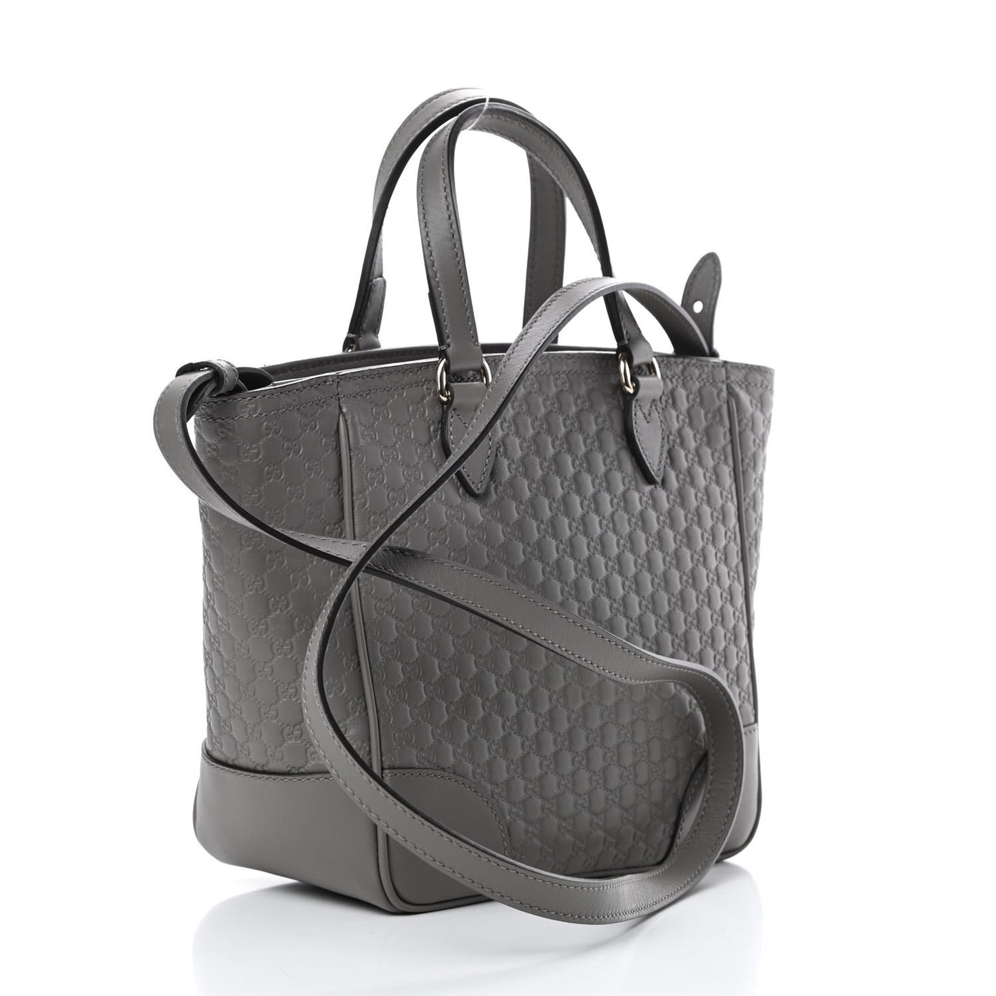 Microguccissima Small Bree Tote Graphite