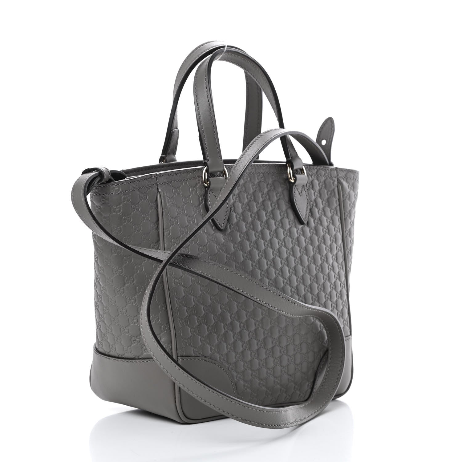 Gucci Microguccissima Small Bree Tote Graphite 3 of 10