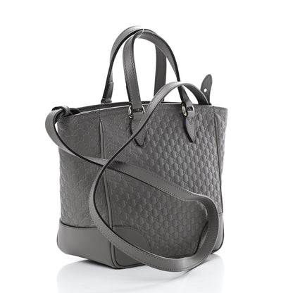 Gucci Microguccissima Small Bree Tote Graphite 3 of 10