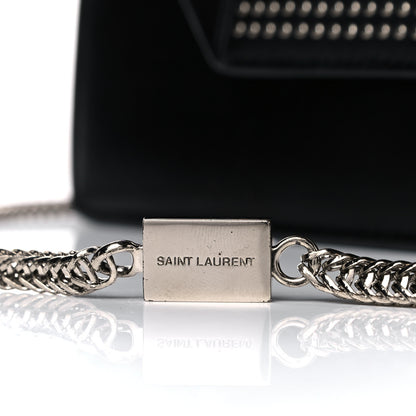 Saint Laurent Calfskin Studded Medium Betty Black 18 of 18