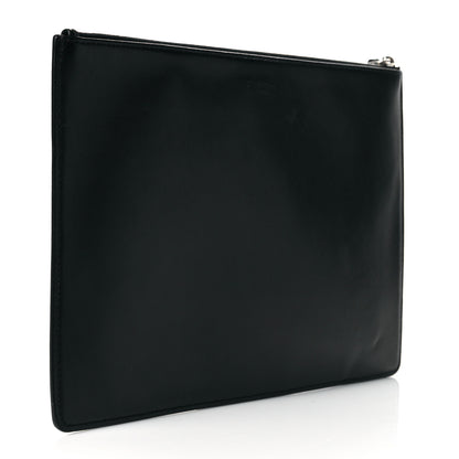 Givenchy Calfskin Bambi Print Medium Cosmetic Pouch Black 3 of 11