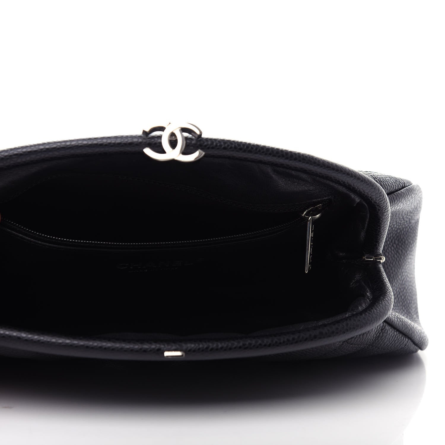 Chanel Caviar Quilted Timeless Clutch Black 5 of 8