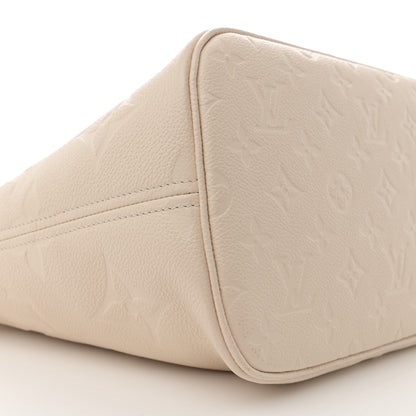 Louis Vuitton Empreinte Monogram Giant Neverfull MM Cream 8 of 9