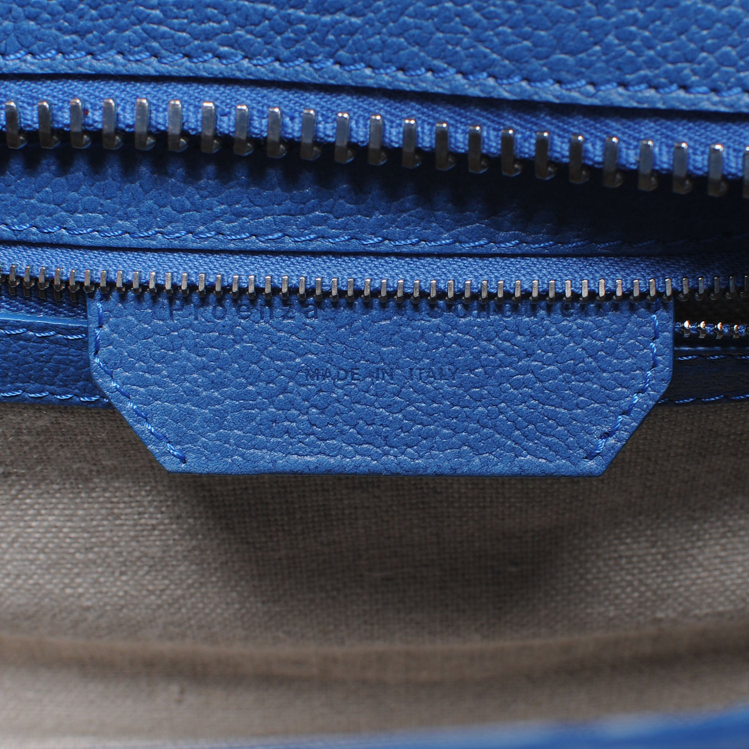 Proenza Schouler Leather PS13 Small Satchel Blue 8 of 9