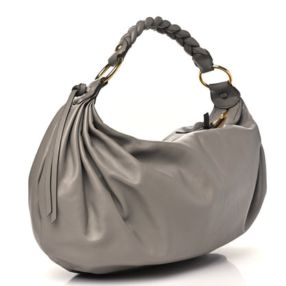Miu Miu Vitello Softy Shoulder Bag Argilla 3 of 9
