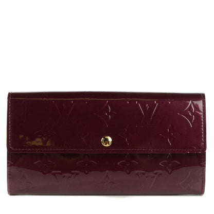 Louis Vuitton Vernis Sarah Wallet Rouge Fauviste 1 of 7