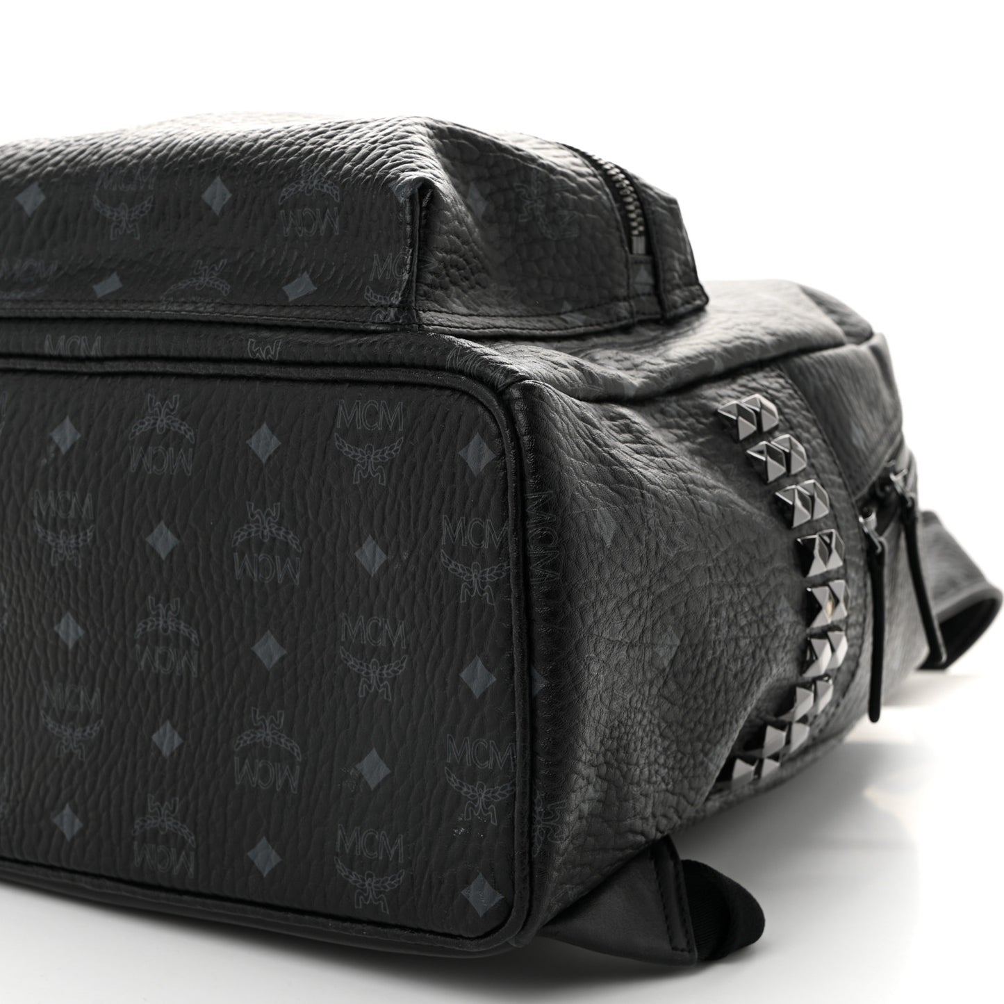 Visetos Medium Side Studs Stark Backpack Black