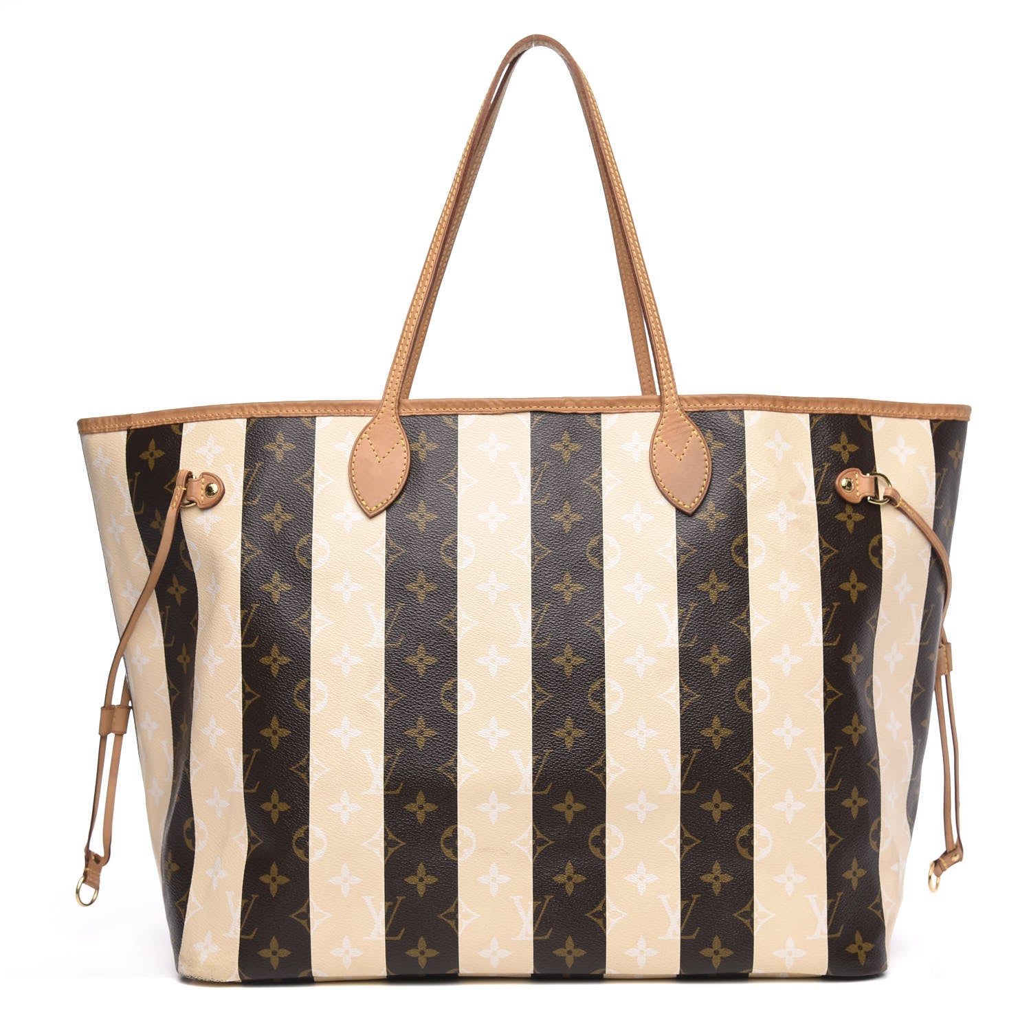 Louis Vuitton Monogram Rayures Neverfull GM 1 of 21