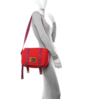 Louis Vuitton Antigua Besace PM Messenger Red 2 of 10