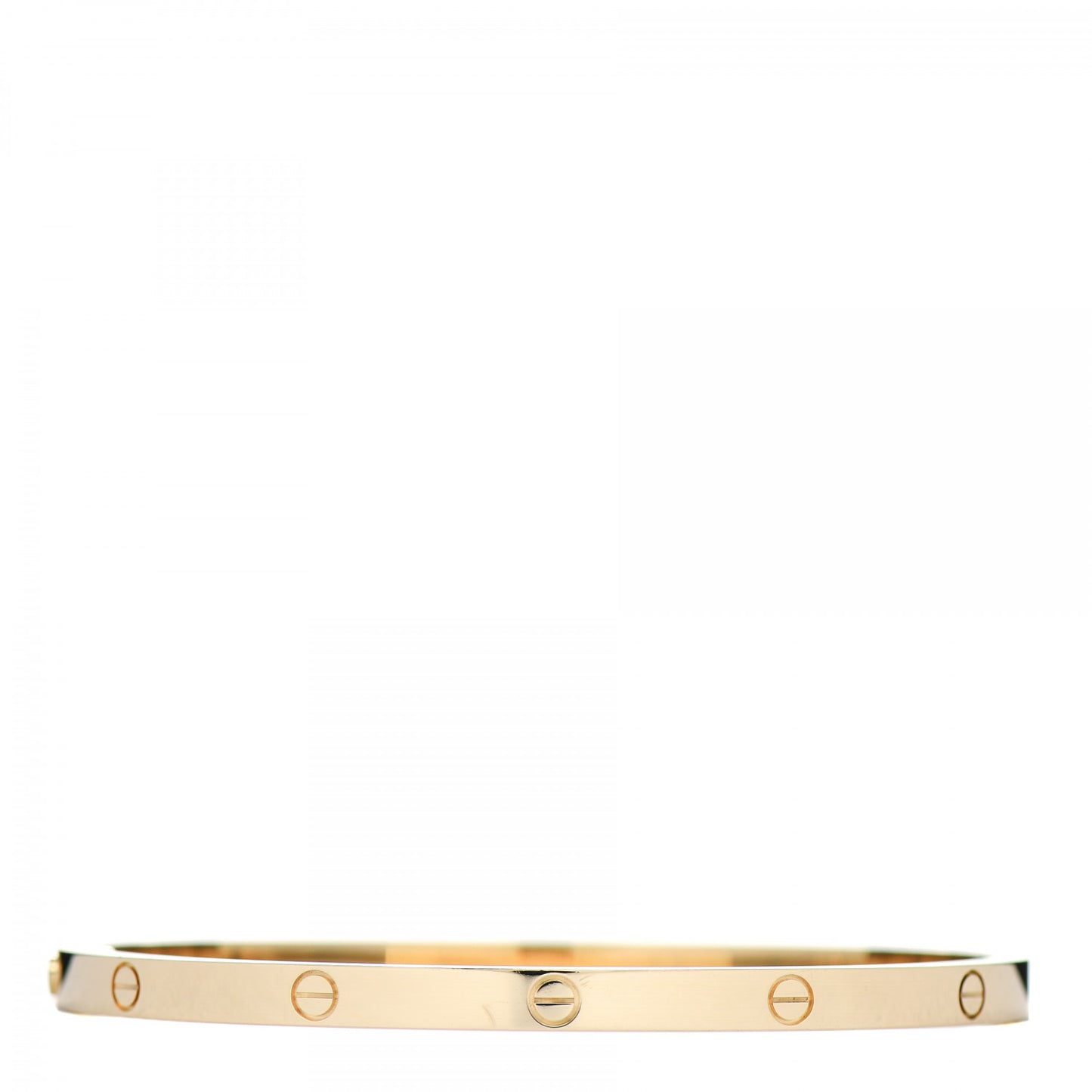 18K Yellow Gold Small LOVE Bracelet 16